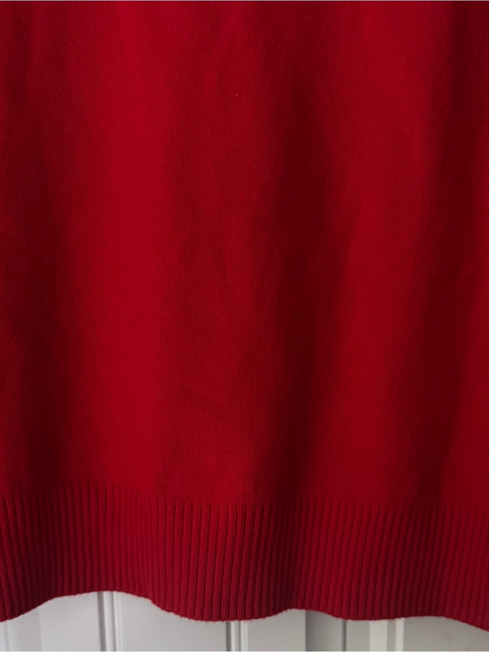 French Connection Red Ribbed turtleneck - Picture 5 of 7
